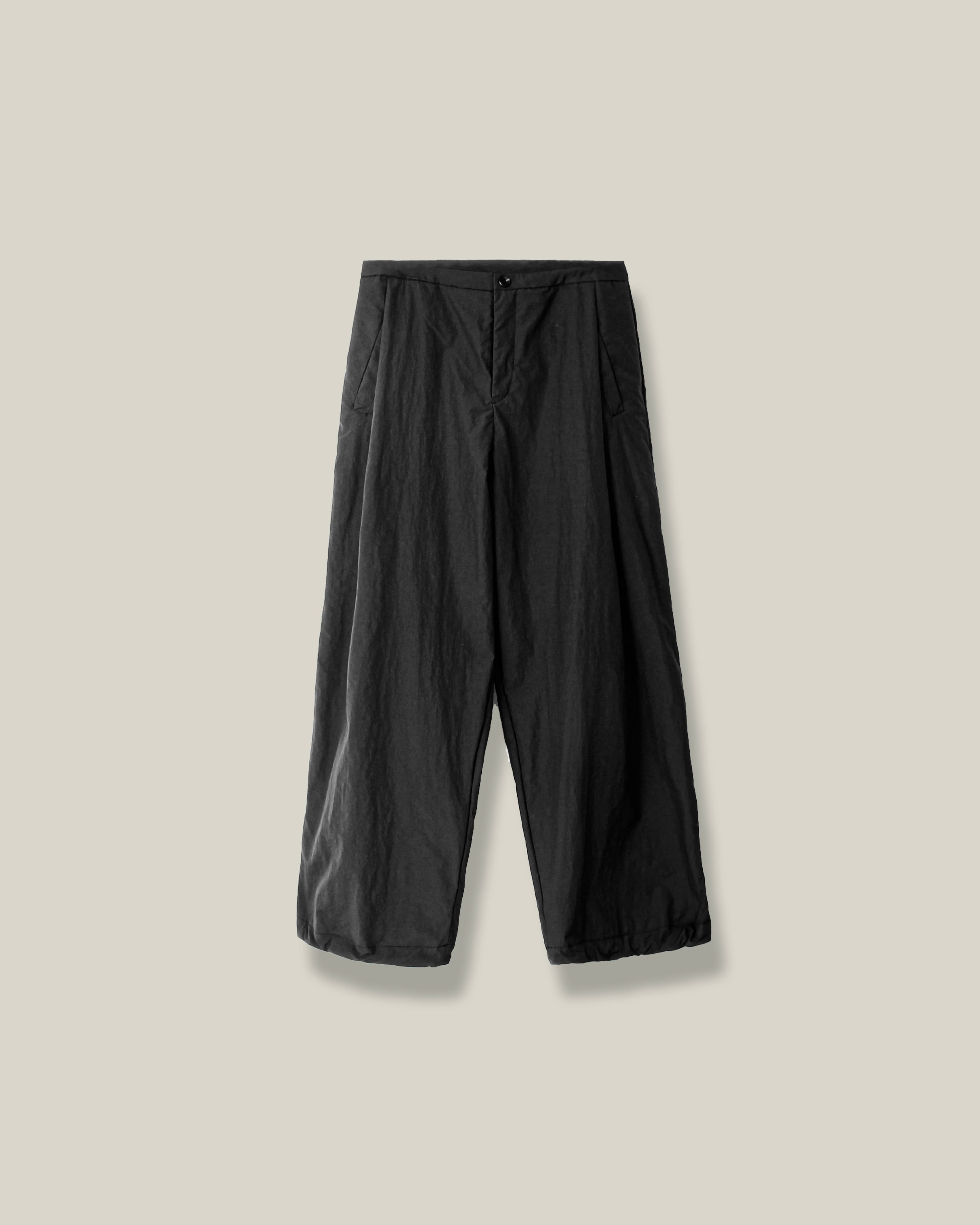 Nylon Easy Pants &#039;Black&#039;